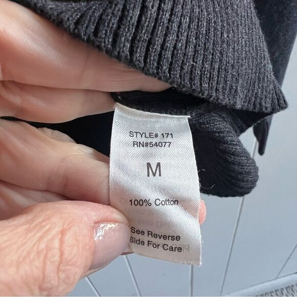 Cabi Argyle Preppy Colorblock Cotton Cardigan - Picture 2 of 10